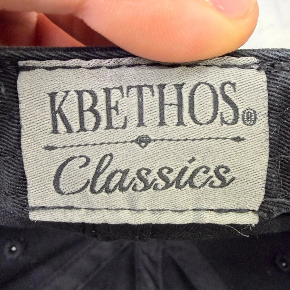 KBETHOS Hat Daddy Embroidered Dad Cap Mens OSFM Black Adjustable Strap